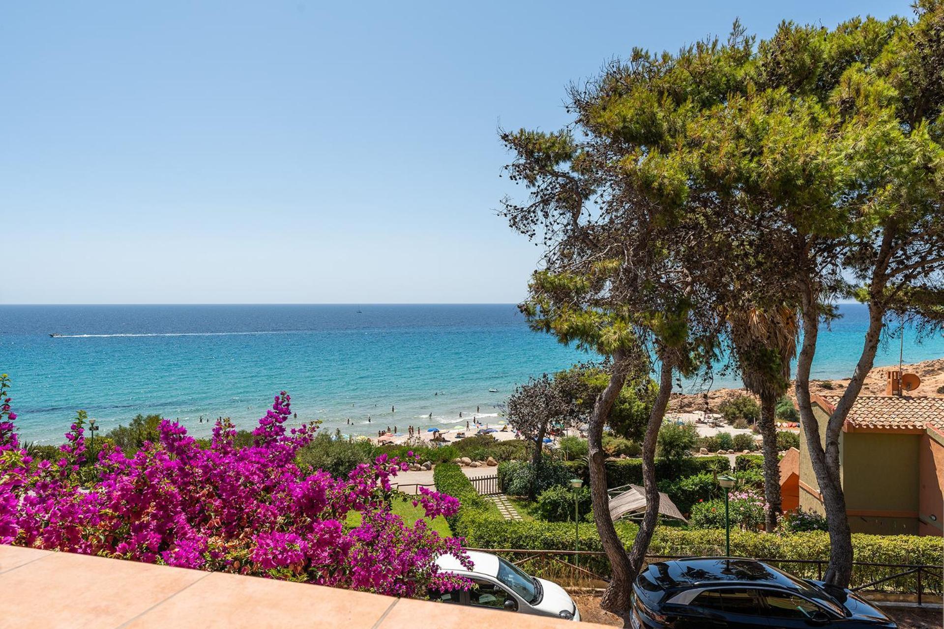 Casa Turchese, Sea View Beachfront Santa Margherita di Pula Exterior photo